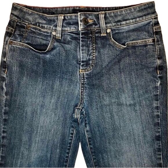 Talbots Heritage Straight Leg Jeans in Medium Blue Wash Women’s 4 - Picture 2 of 7